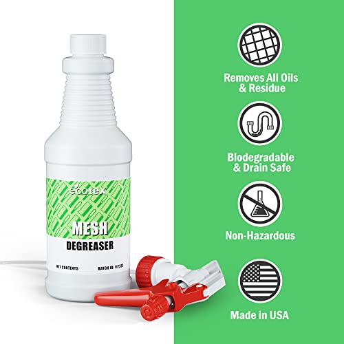 Screen Print Direct Ecotex® Screen Printing Mesh Degreaser (Gallon - 128oz.) - Silk Screen Cleaner, Oil and Residue Remover - Screen Printing Frame Degreaser and Mesh Cleaner, Eco-Friendly Screen Printing Supplies - Image 3