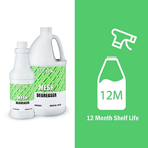 Screen Print Direct Ecotex® Screen Printing Mesh Degreaser (Gallon - 128oz.) - Silk Screen Cleaner, Oil and Residue Remover - Screen Printing Frame Degreaser and Mesh Cleaner, Eco-Friendly Screen Printing Supplies - Image 5