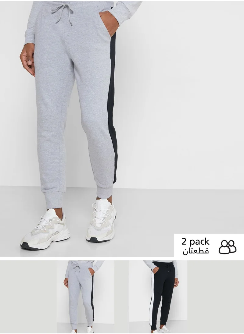 Seventy Five Basics 2 Pack Panel Joggers