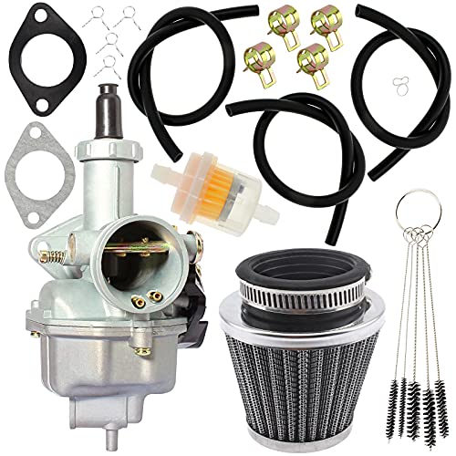 LIYYDS PZ26 Carburetor Hand Choke for 100cc-110cc 125cc 140cc 150cc 4-stroke Engines CB125 XL125S TRX250 TRX250EX Recon ATC185 ATC185S ATC200 ATC200S ATC200X GY6 ATV Quad Go Kart Buggy DB17 Dirt Bike - Image 3
