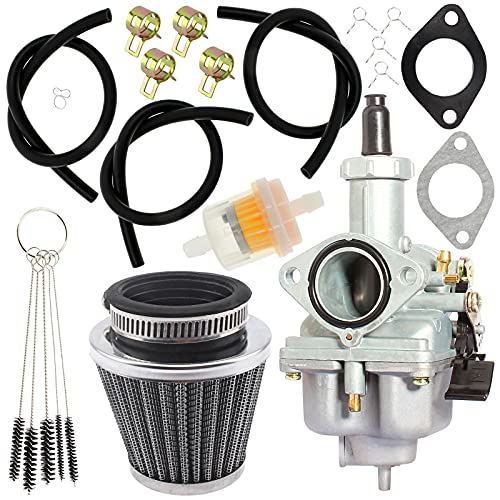 LIYYDS PZ26 Carburetor Hand Choke for 100cc-110cc 125cc 140cc 150cc 4-stroke Engines CB125 XL125S TRX250 TRX250EX Recon ATC185 ATC185S ATC200 ATC200S ATC200X GY6 ATV Quad Go Kart Buggy DB17 Dirt Bike - Image 2
