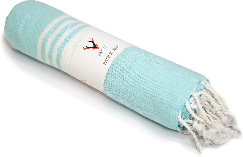 PATVY Bath Towel Water Green - Image 1
