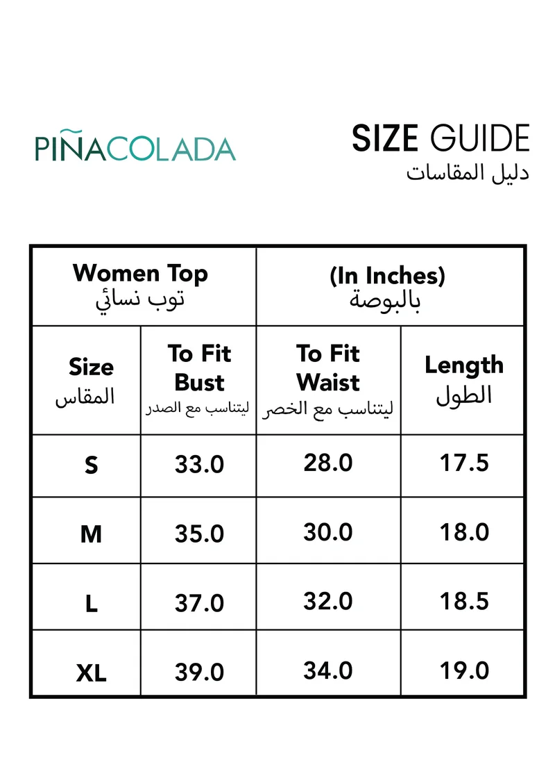 بينيا كولادا PINACOLADA Women's California Gold Satin Wrap Top For Casual Wear | V Neck | Long Sleeve | Tie-Up Closure | Top Designed With Comfortable Fit For Woman & Girls