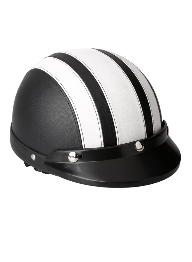 Generic Open Face Bike Helmet With Visor And Goggles  - Image 1