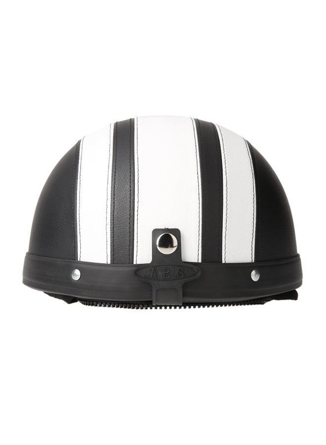 Generic Open Face Bike Helmet With Visor And Goggles  - Image 4