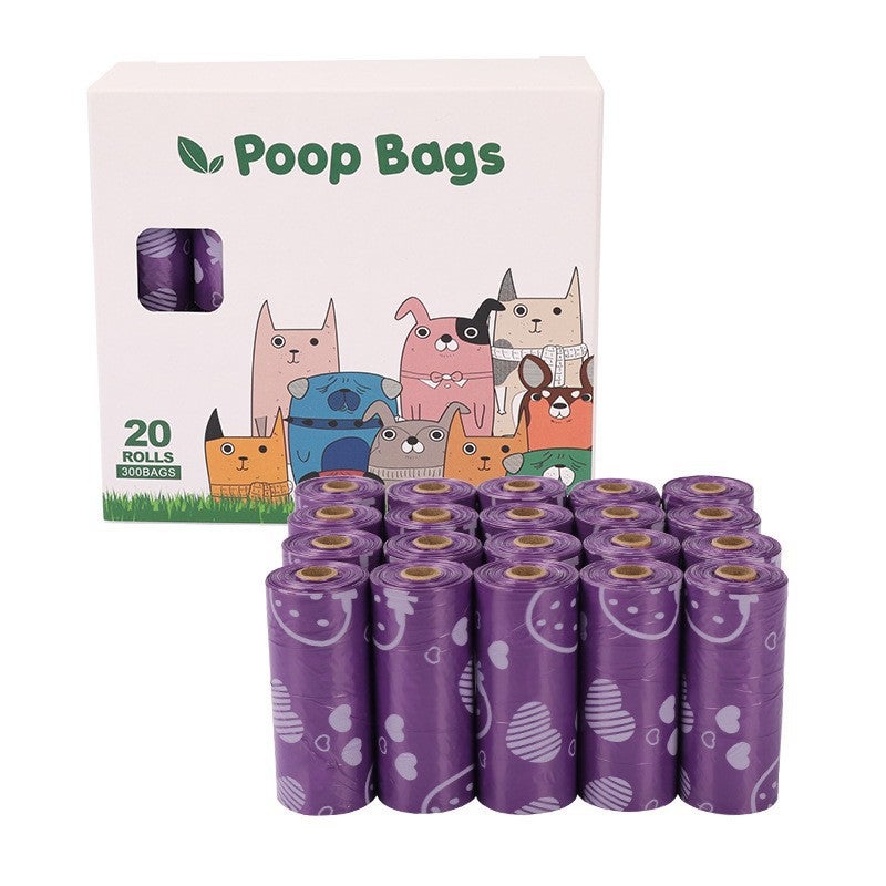 HJ Biodegradable Pet Waste Bags for Outdoor Dog Walking - Image 1