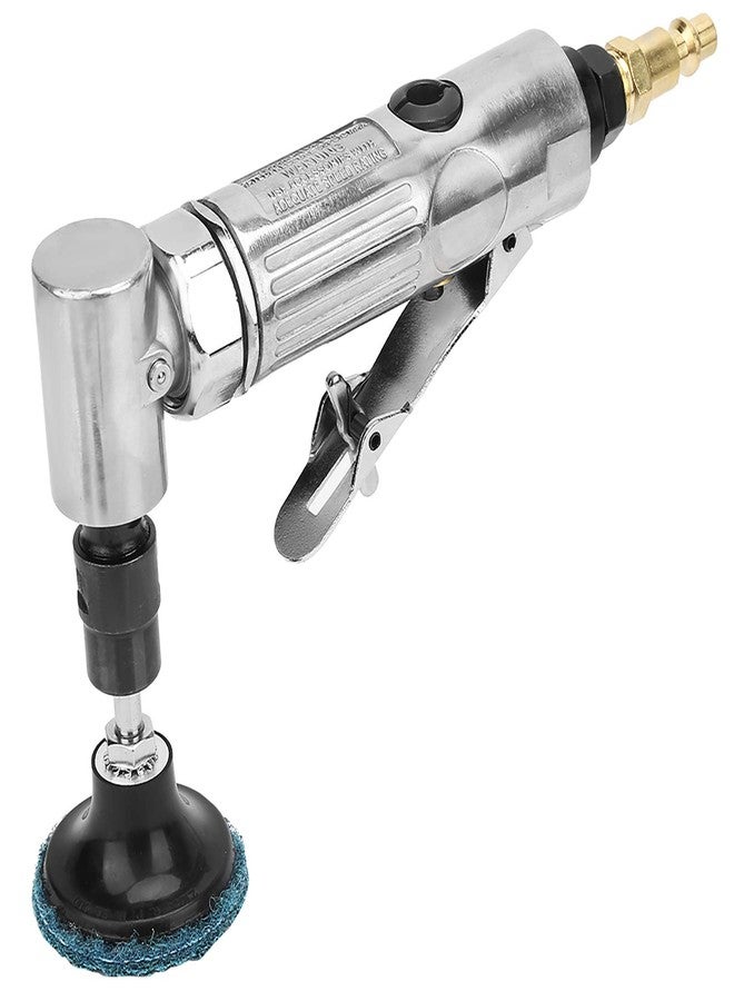 Akozon 1/4-Inch Angle 90 Degree Die Grinder 20000 RPM Industrial Grade Air Bending Pneumatic Die Grinder Disc - Image 3