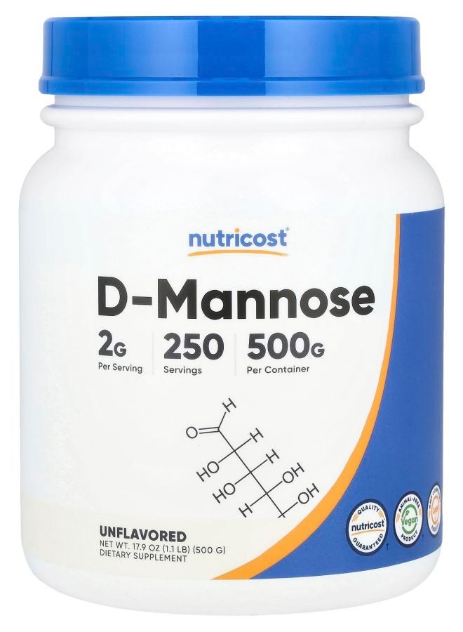 DMannose Unflavored 1.1 lbs (500 g)