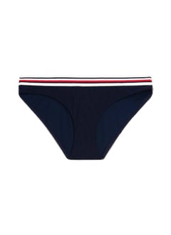 TOMMY HILFIGER Women's Classic Bikini Bottom - Nylon, Blue  - Image 3