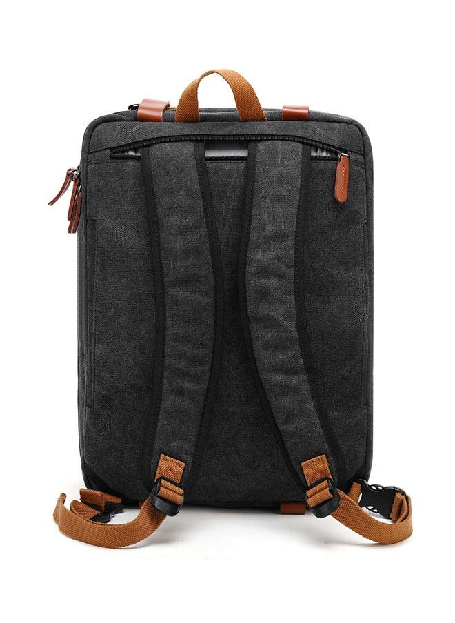 Arabest Convertible Multi-Functional Laptop Briefcase Black  - Image 2