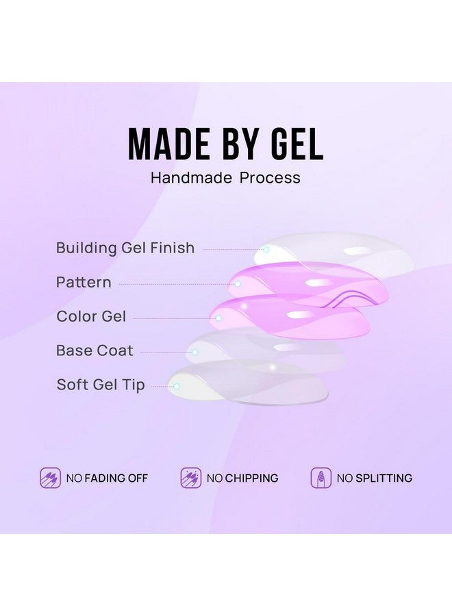 BTArtbox أظافر ملصوقة قصيرة بيضاء طرف فرنسي أظافر ملصوقة مربعة مزينة بالكروم أظافر لاصقة للهدايا قابلة لإعادة الاستخدام ملصوقة بأحجام 15 مجموعة أظافر مزيفة جيل ناعم 30 كن أنيقاً - Image 3