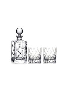Rogaska 3-Piece Olymp Whisky Decanter Set  - Image 1