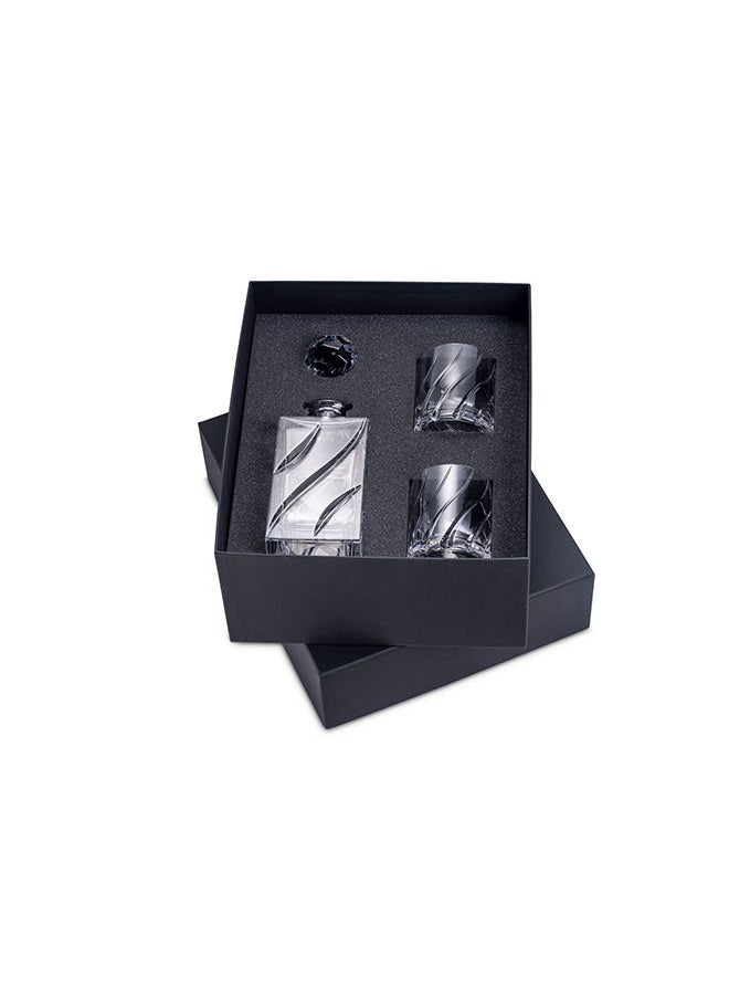 Rogaska 3-Piece Olymp Whisky Decanter Set  - Image 4