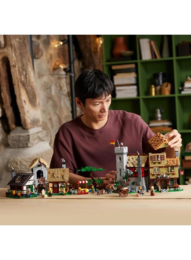 LEGO Icons Medieval Town Square 10332 Building Toy Set (3304 Pieces)  - Image 3
