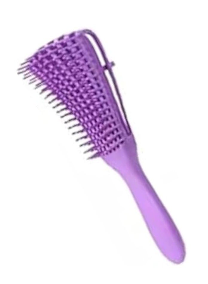 Generic Detangle Hairbrush Eight-Claw Comb Multicolor 