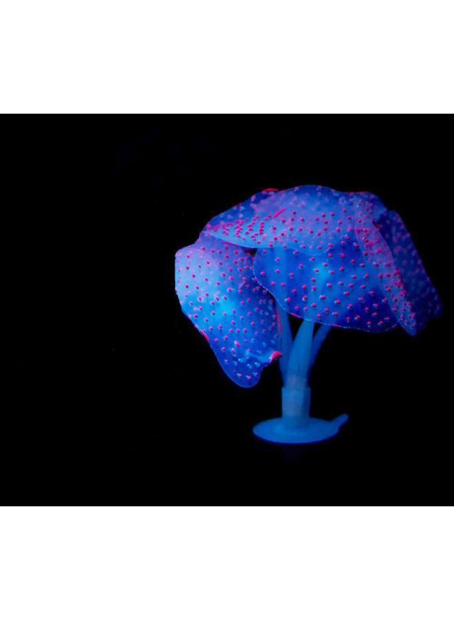 NIBEMINENT Artificial Coral Plant Shaped Aquarium 4-Ornament Pink/White 18x10x16cm - Image 4