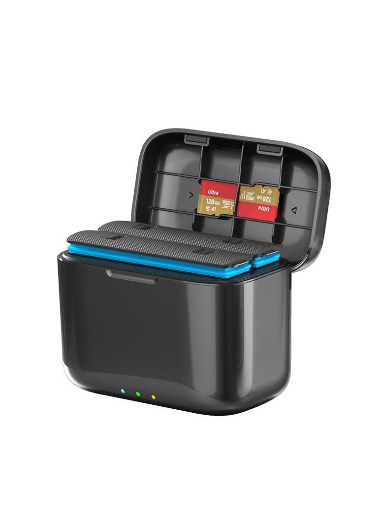 General Insta360 X4 Battery Fast Charging Hub, Fast Camera Battery Charger, Charging Storage Station  - Image 1