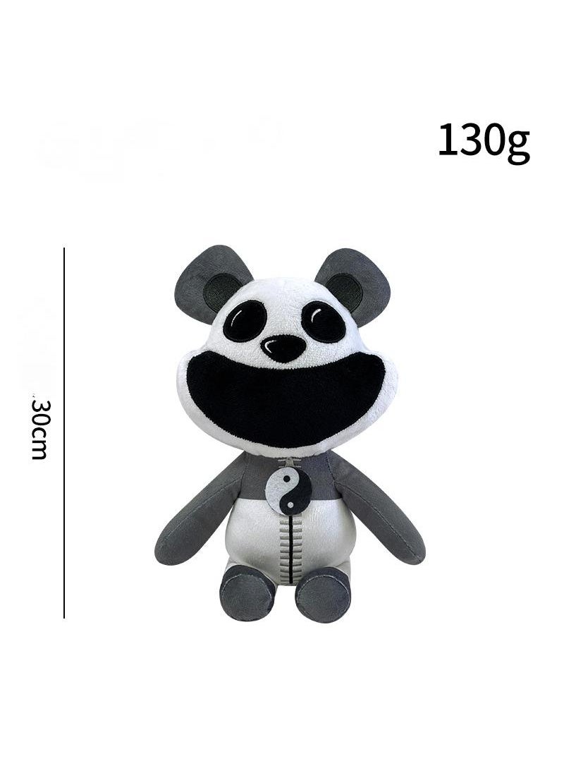 Y&D Poppy Playtime Smiling Critters 3 Plush Toy Cartoon Panda CatNap 30cm For Fans Gift Horror Stuffed Figure Doll For Kids And Adults Great Birthday Stuffers For Boys Girls 