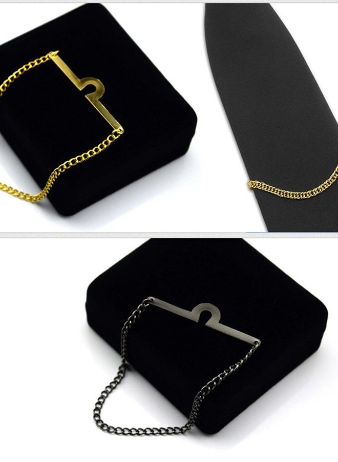 Geek-M Men's Tie Chain Fashion Necktie Link Noble Necktie Chains for Business Wedding Pack of 3 - Image 3