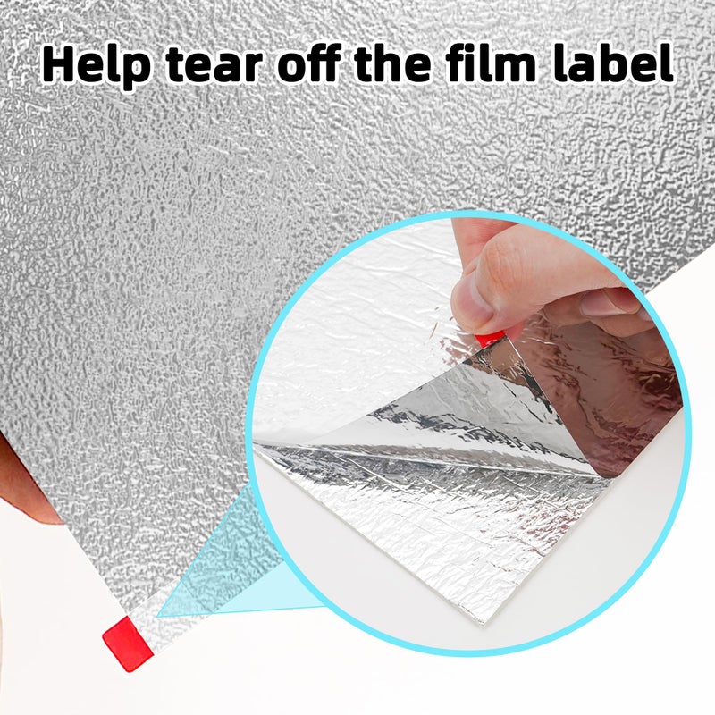 WAPANE Peel and Stick Tile Shower Waterproof Marble Tiles Wall Panels, 11.8"x11.8" Self-Adhesive Backsplash Tile, 20 Pack - Image 2