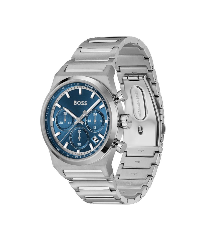 بوس ساعة كاندور كرونو بحزام ستانلس ستيل بعقارب - Image 2