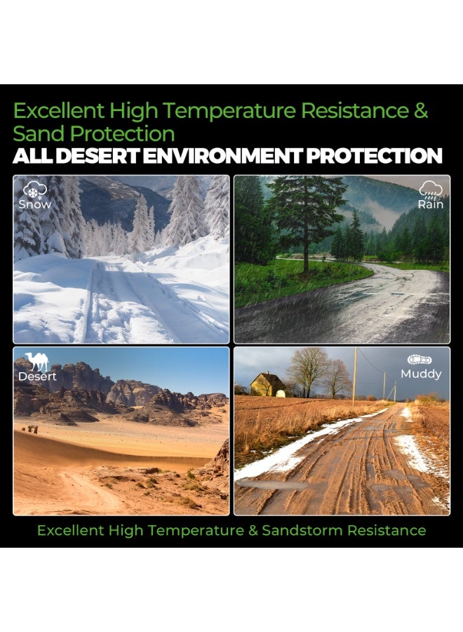 FETUSI Car Trunk Mat Fit for Jetour T2 2024 2025 Accessories – TPE Rubber Cargo Liner All Weather Waterproof Protector Cargo Liner - Image 5