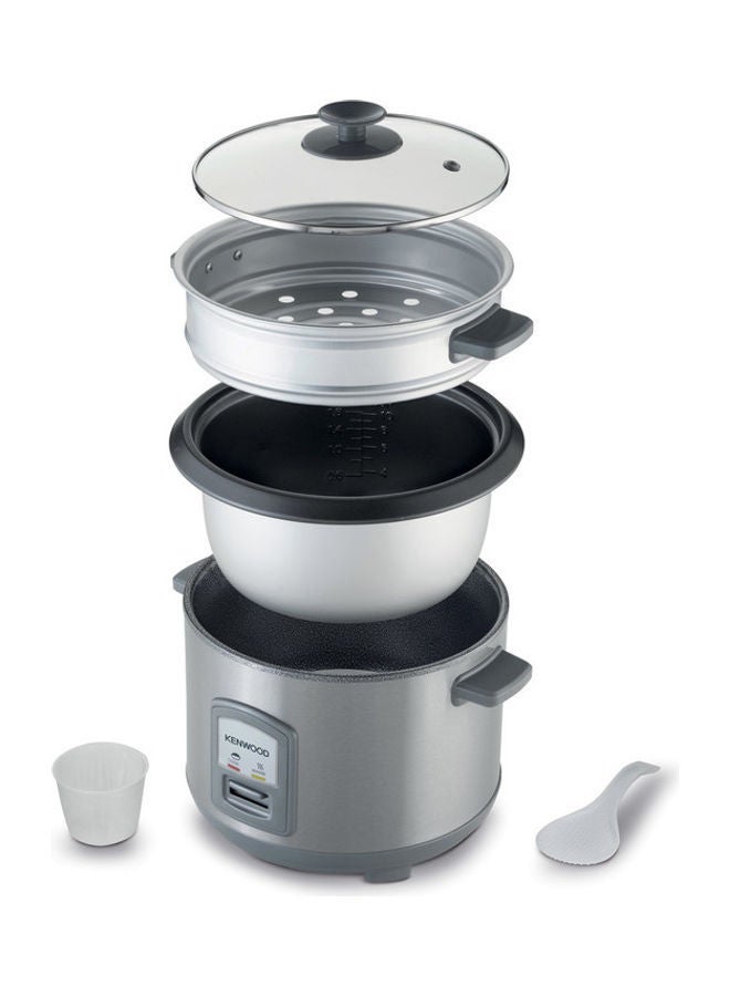 KENWOOD Electric Rice Cooker 2.8 L 1000 W RCM71.000SS Silver - Image 4