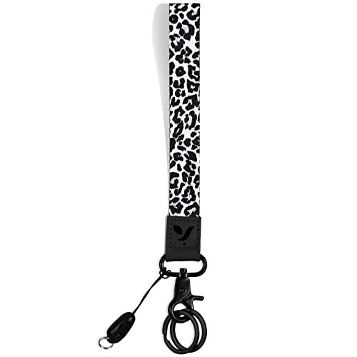 Yiflin Cute Wrist Lanyard for Keys, Keychain, Wallet, Id Holder, Cell Phone, Wristlet Lanyard Key Chain Holder（Spring Butterfly） - Image 1