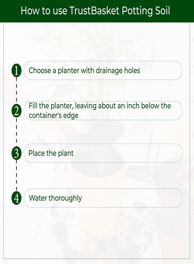 TrustBasket Earth Magic Potting Mix - 1kg | 100% Natural | Gardening | Soil Mix for Pot Plants | Manure for Home Gardening | odorless - Image 4