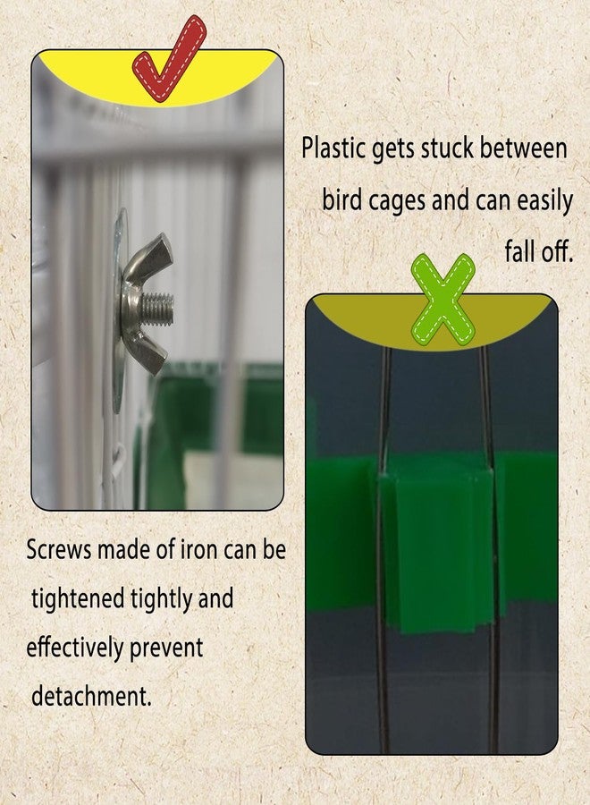 IBWell Automatic Bird Water Dispenser No Mess Parrot Feeder Automatic Bird Feeder Rabbit Watering System - Image 4