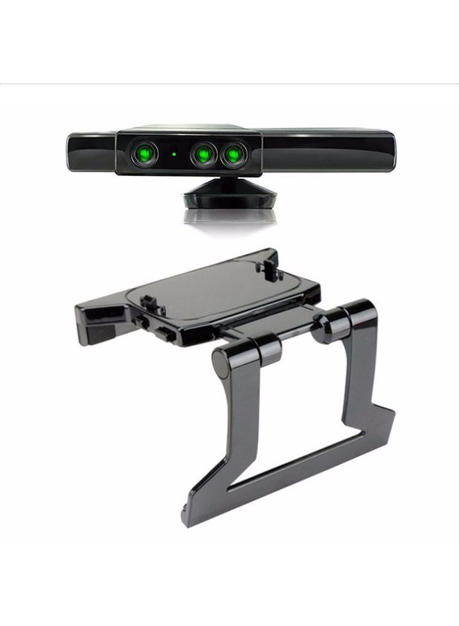 TV Clip Bracket Mount Stand Holder for Microsoft Xbox 360 Kinect Sensor - Image 1