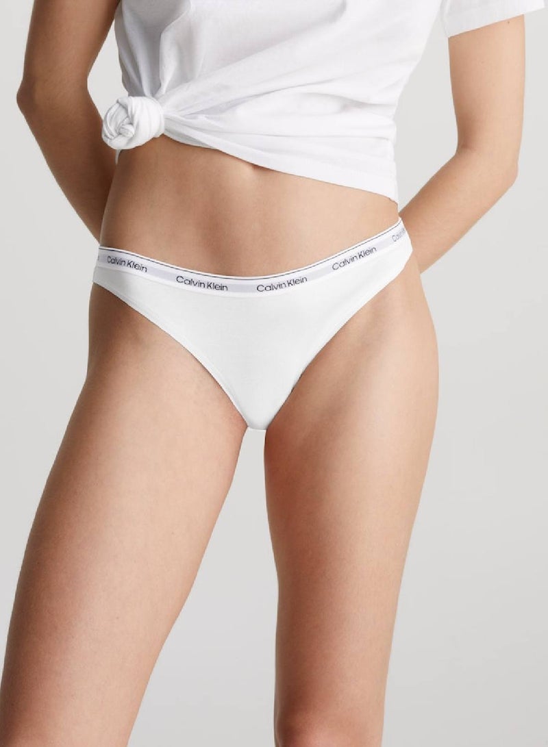 CALVIN KLEIN Modern Logo Thong - Image 1