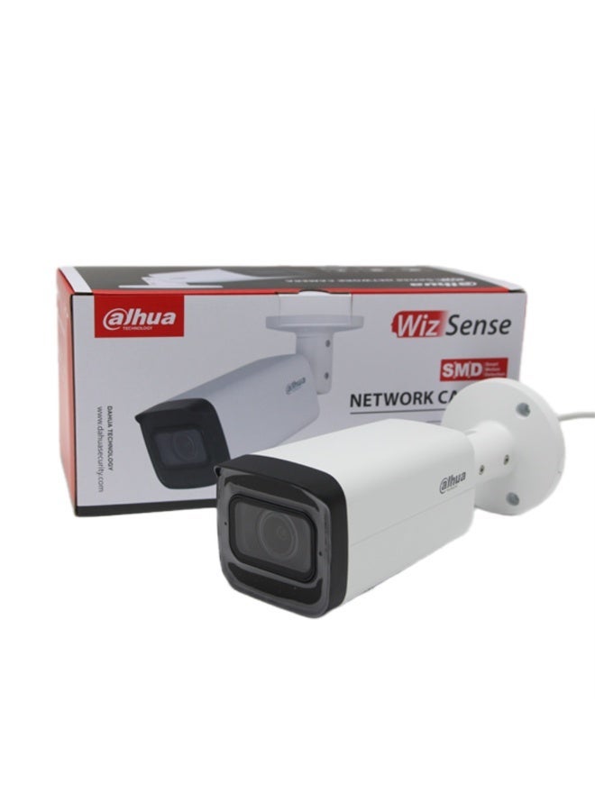 داهوا كاميرا داهوا الأصلية IPC-HFW2841T-AS بدقة 8 ميجابكسل، تعمل بالأشعة تحت الحمراء بمدى 80 متر، ذات بؤرة ثابتة، مزودة بتقنية WizSense، تدعم تقنية PoE، حاصلة على تصنيف IP67، وتصنيف IK10 للحماية. - Image 4