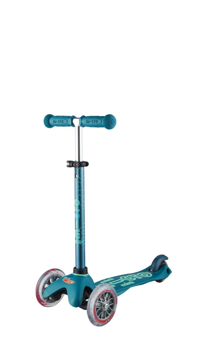 Micro Kickboard - Mini Deluxe 3-Wheeled, Lean-to-Steer, Swiss-Designed Micro Scooter for Kids, Ages 2-5 (Ice Blue) - Image 4