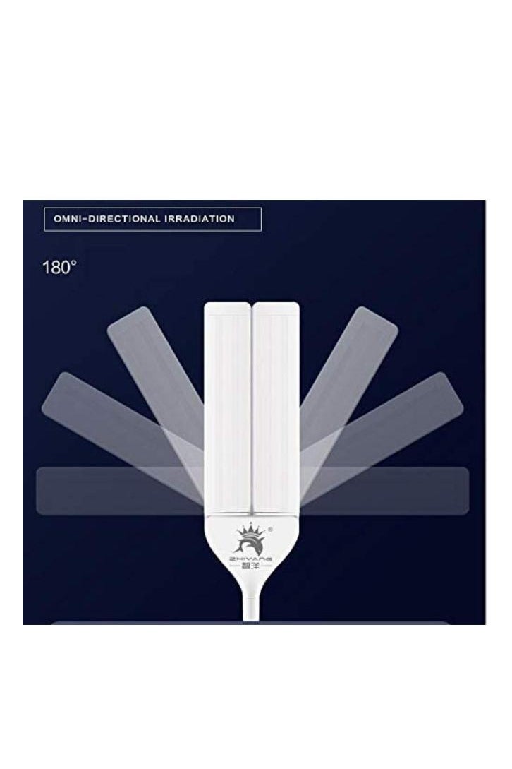 Upgraded Foldable LED Aquarium 12W Clip-on Lamp Double head 37cm - Image 4