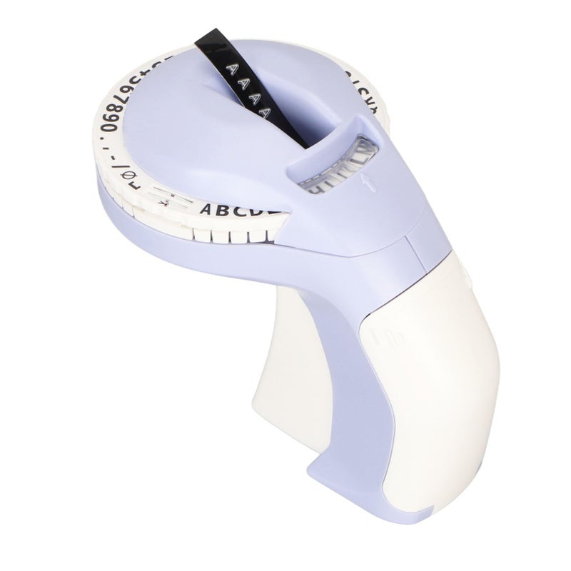 3D Manual Embossed Labeling Machine Purple 600 DPI Easy Operation DIY Printable - Image 4