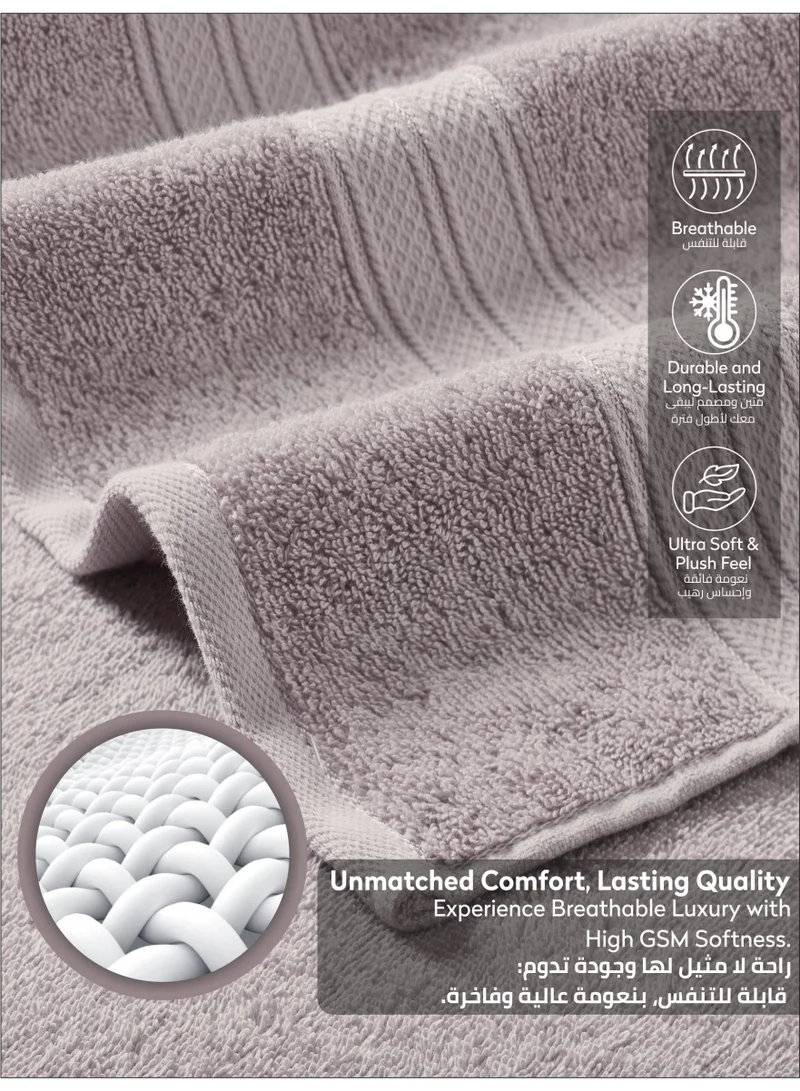 Donetella Bath Sheet 1pcs ( 85x172cm) Premium 100 % Combed Cotton 1-Pcs Bath Sheet (85 X 172 CM) 600 GSM Large Towel, Highly Absorbent, Quick Dry,Best Towel for Bathroom, Spa And Hotel  | Best Price UAE