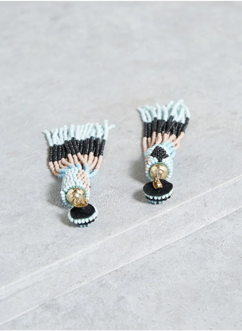 ONLY Line Tassel Earring