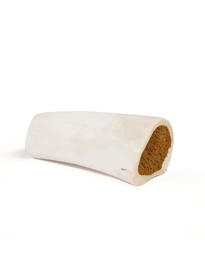 Cadet Peanut Butter Flavor Stuffed Sterilized Dog Treat Shin Bone, 5-6" - Image 1