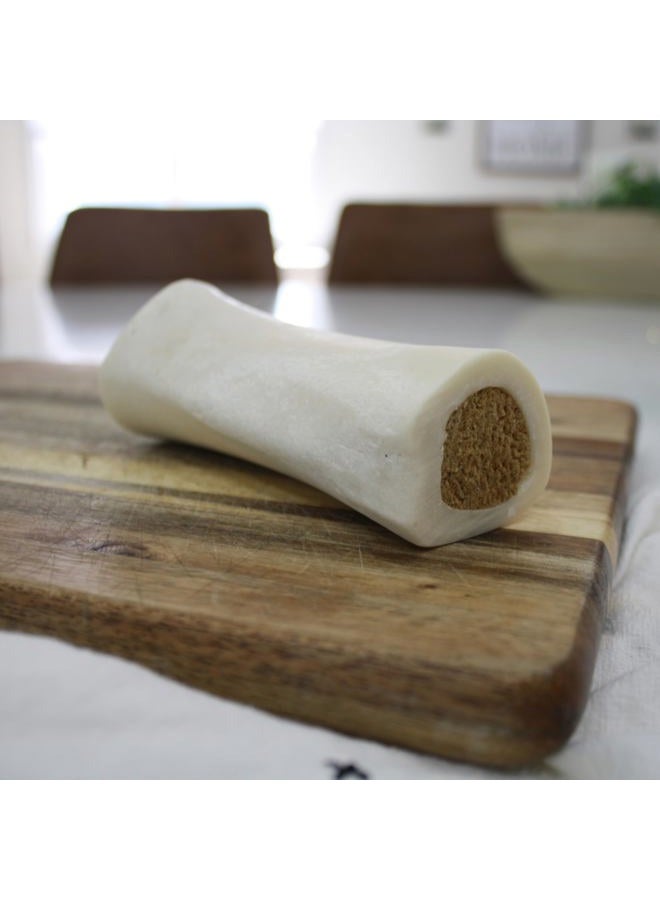 Cadet Peanut Butter Flavor Stuffed Sterilized Dog Treat Shin Bone, 5-6" - Image 4