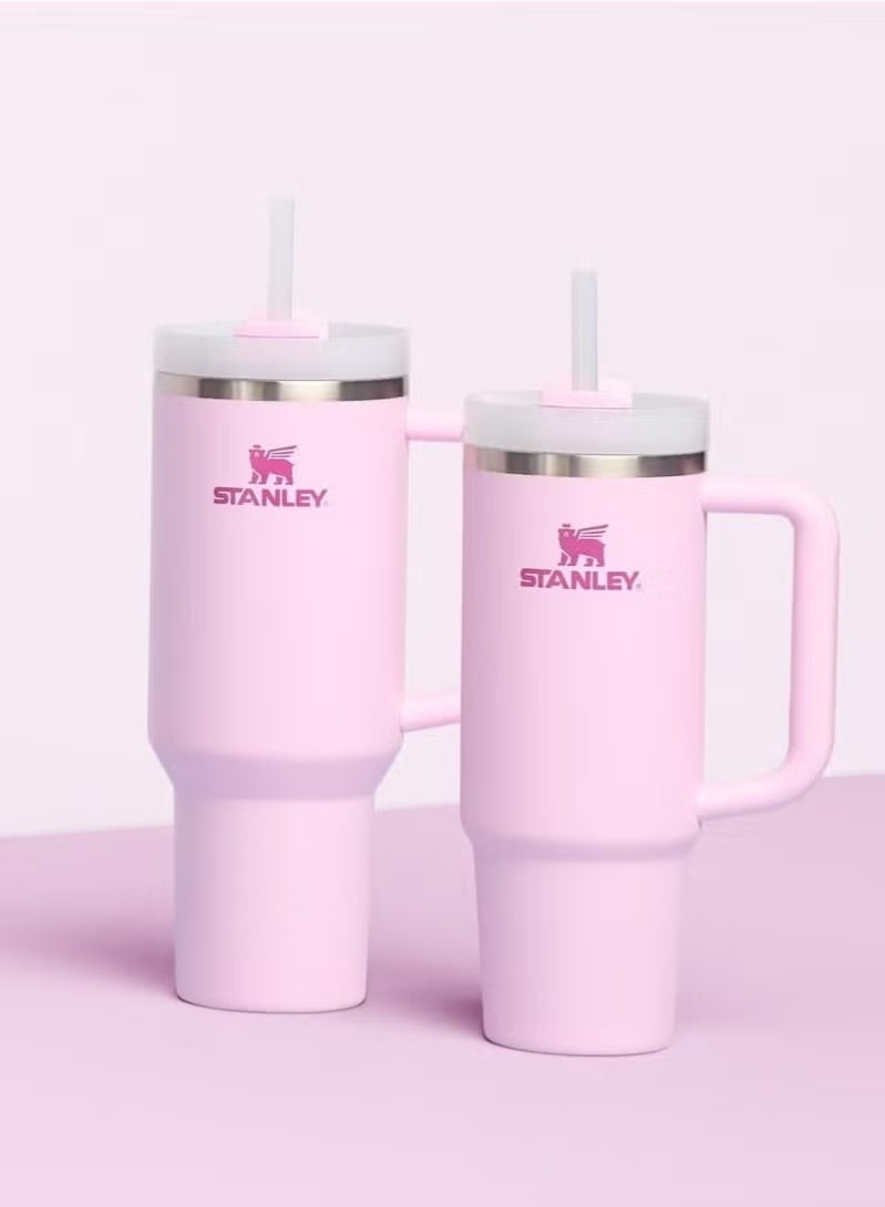 Stanley Quencher H2.0 FlowState Tumbler 40oz – Pink 2.0 – Vacuum Insulated Stainless Steel Cup with Lid & Straw for Water, Coffee, Iced Tea, Smoothies – Leak Resistant, Reusable, Car Cup Holder Friendly - Image 2