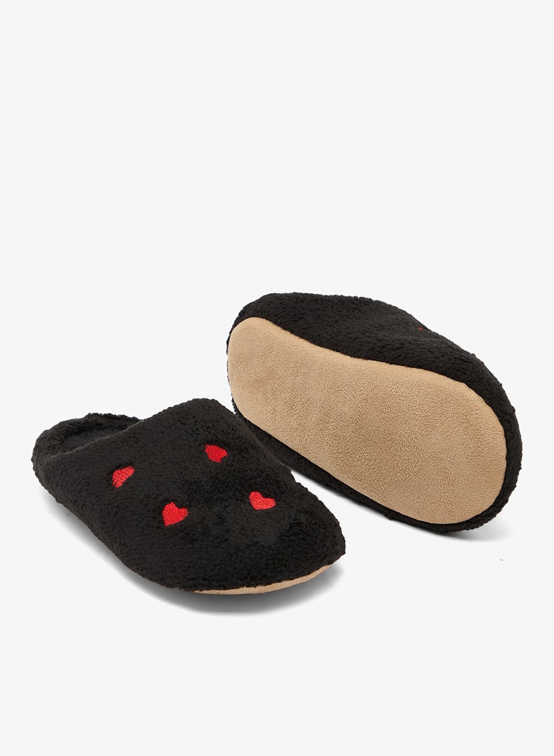 Ginger Heart Printed Bedroom Slippers - Image 3