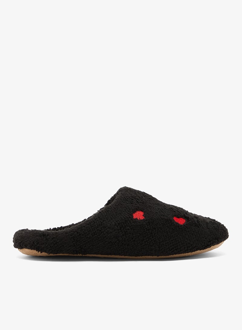 Ginger Heart Printed Bedroom Slippers - Image 1