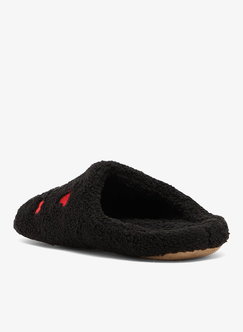 Ginger Heart Printed Bedroom Slippers - Image 2