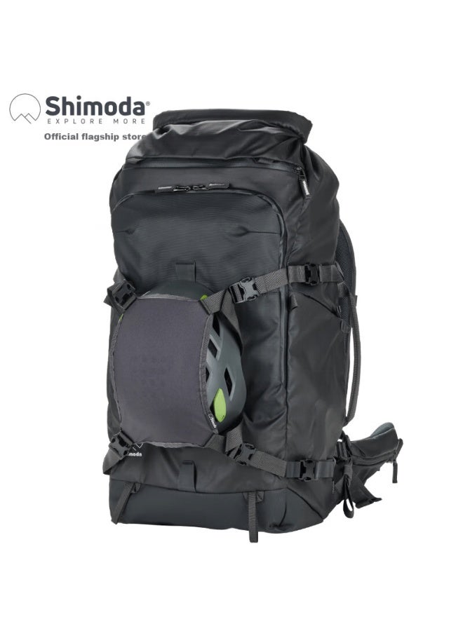 Shimoda Photography Bag, Outdoor Bird Shooting Cannon, Telephoto 600mm Lens Camera Bag, Large Capacity, Thickened, Waterproof, Wear-resistant, Yidong X70hdv2 Black, 520-142 - Image 3