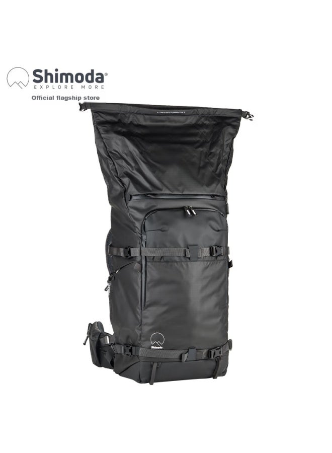 Shimoda Photography Bag, Outdoor Bird Shooting Cannon, Telephoto 600mm Lens Camera Bag, Large Capacity, Thickened, Waterproof, Wear-resistant, Yidong X70hdv2 Black, 520-142 - Image 2