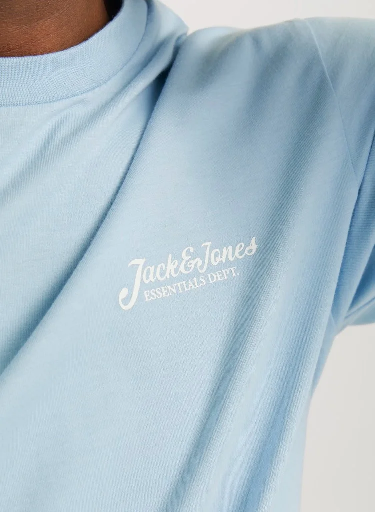 جاك اند جونز Jjbeau Beau Crew Neck T-Shirt
