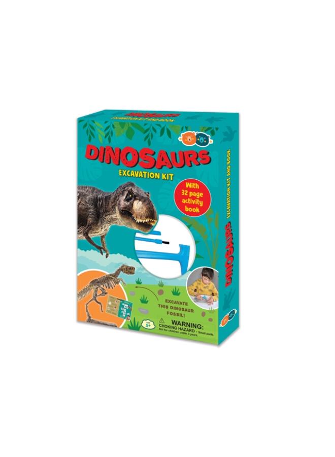 Dinosaur Discovery - Excavation kit and book 