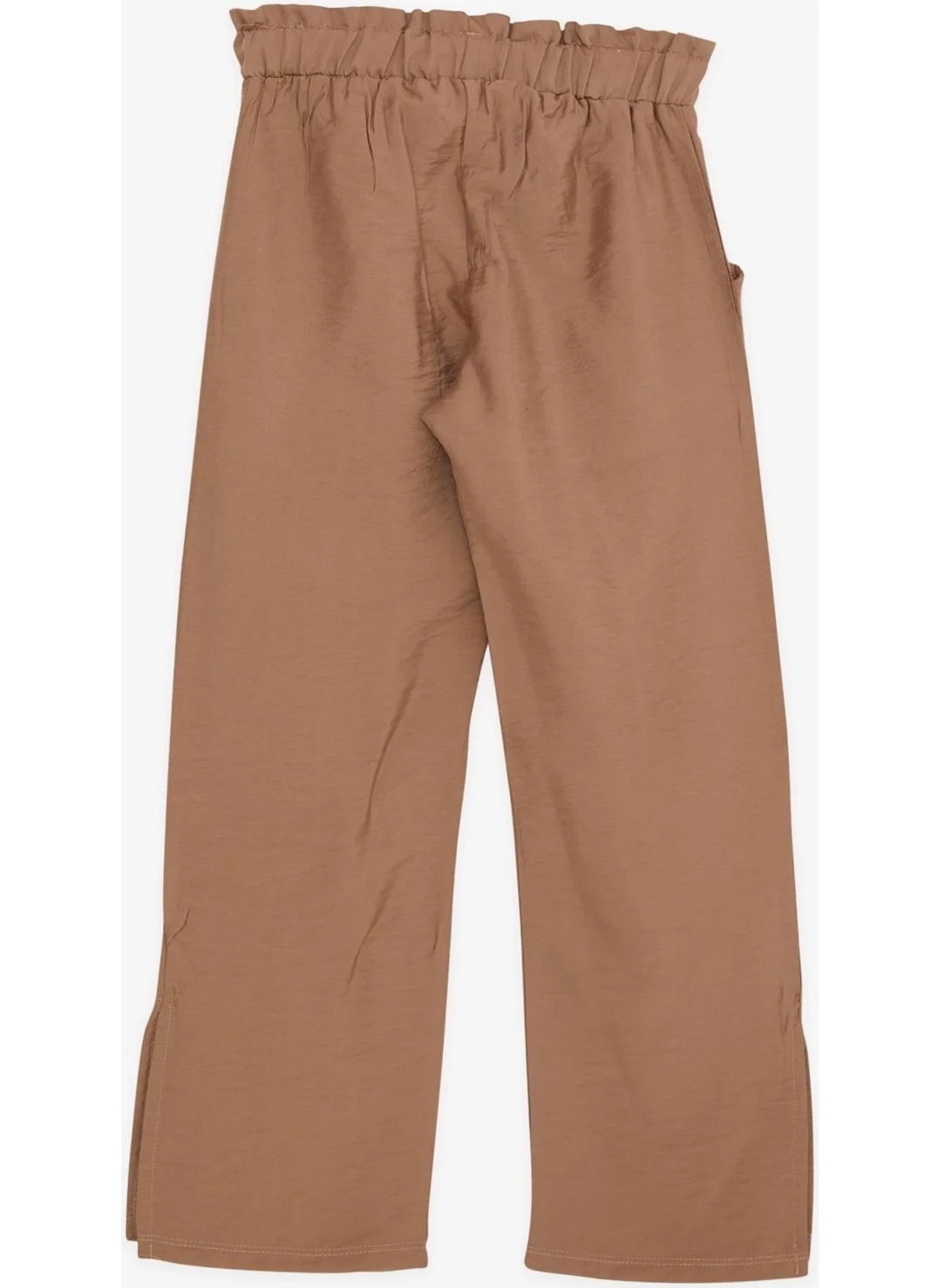 Breeze Girls' Trousers with Pockets and Slits on the Leg, Age 8-14, Brown