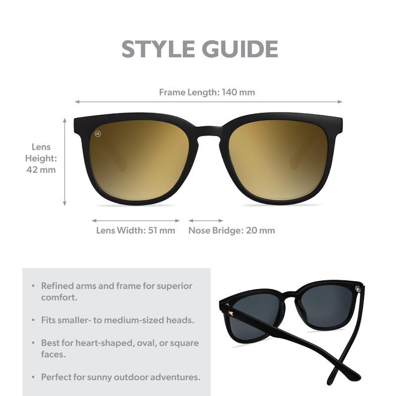 Knockaround Paso Robles Polarized Sunglasses for Men & Women - Trendy Sunglasses - UV400 Protection - Image 4